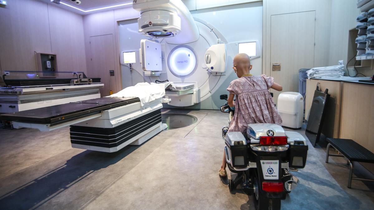 Humanización Oncología Radioterápica con niños