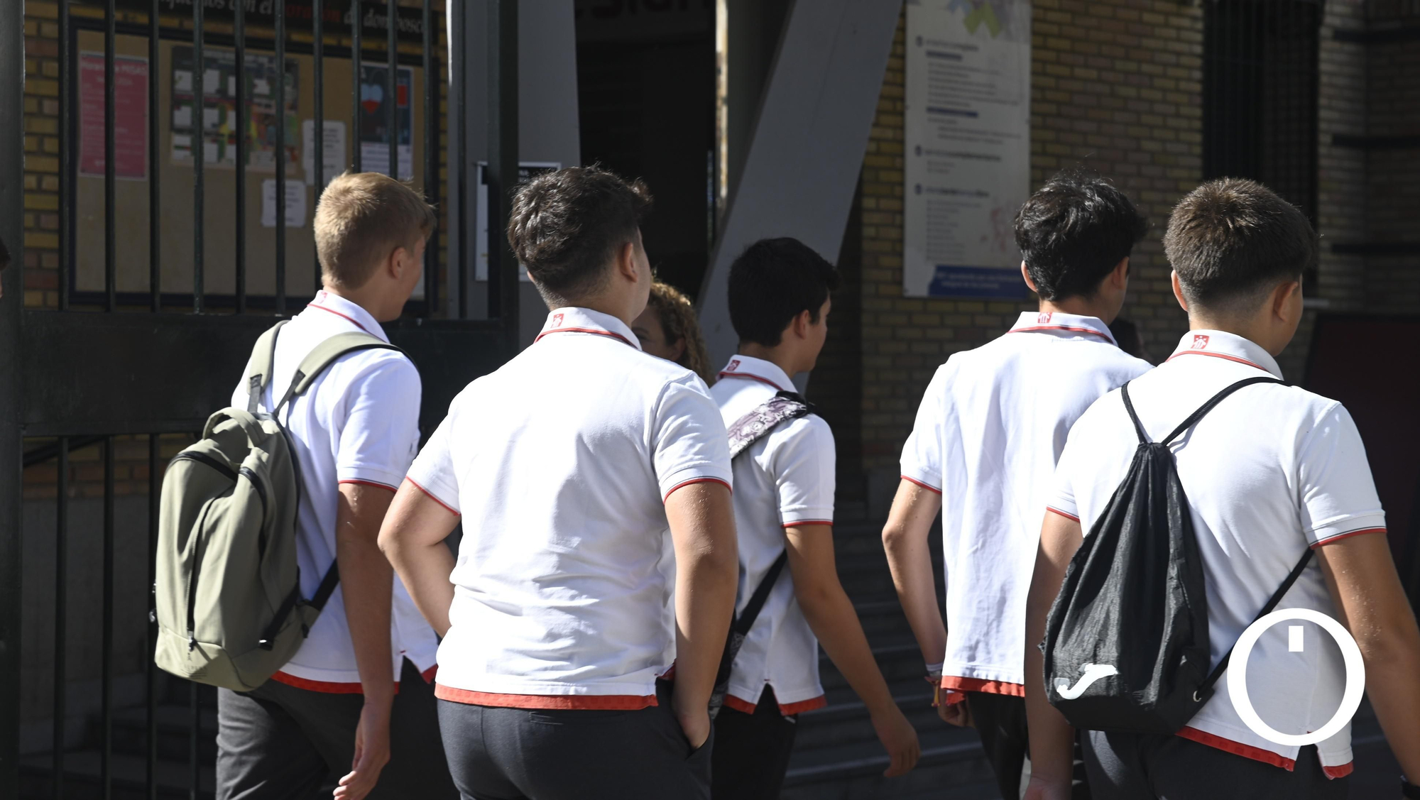 Inicio del curso en el instituto