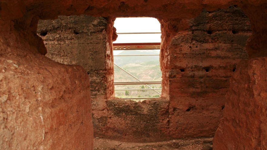 Interior de la Torre de Haches