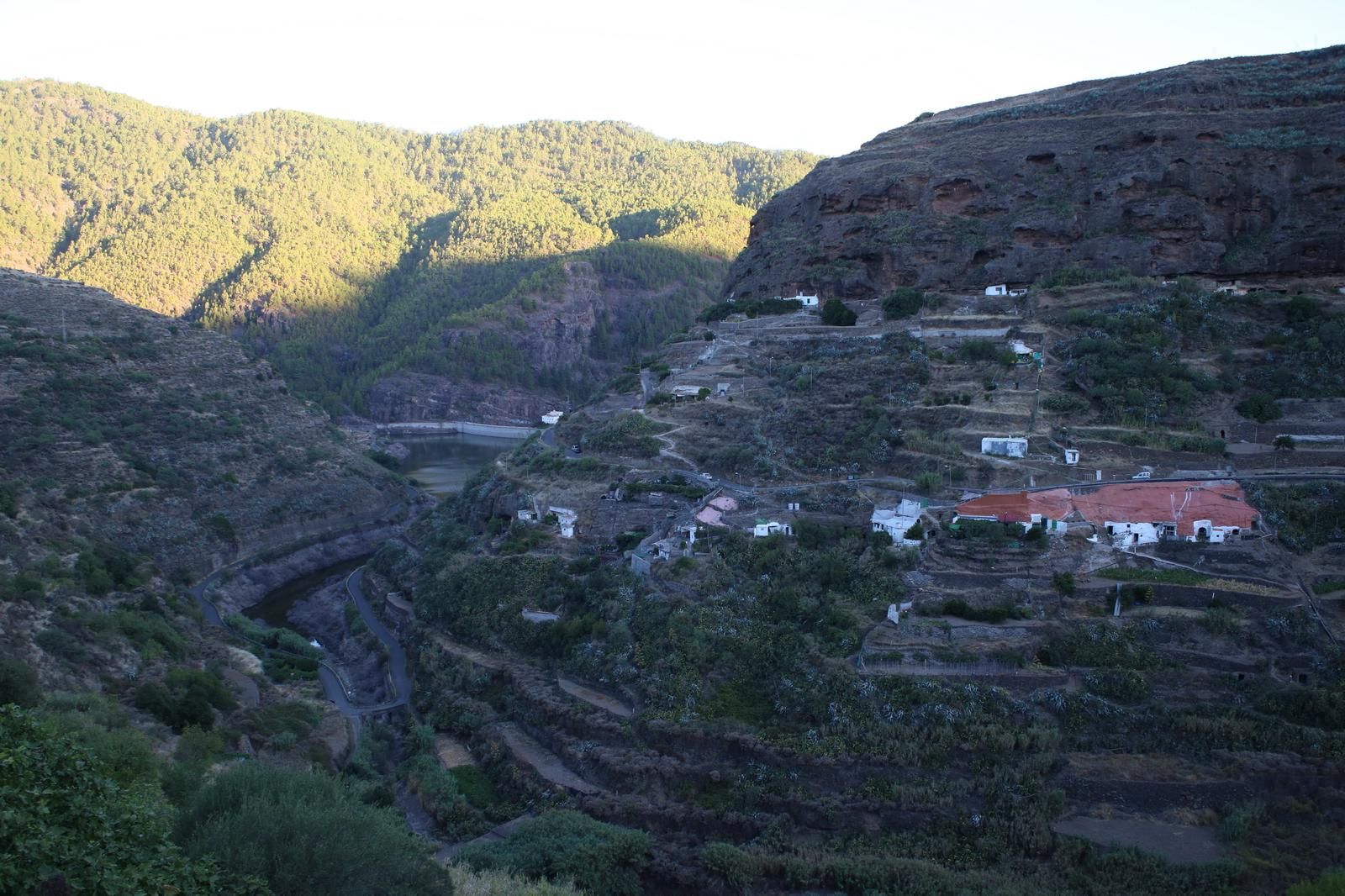 Presa de Los Pérez, en Barranco Hondo (ALEJANDRO RAMOS)