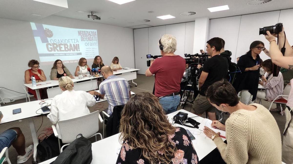 La mayoría sindical de Osakidetza inicia sus movilizaciones y demanda mejoras laborales para toda la plantilla