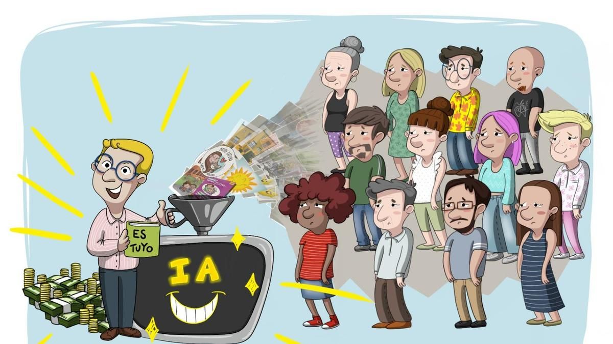 Cuando la inteligencia artificial se adueña de los anuncios de fiestas y ferias en Asturias y arrincona al arte humano