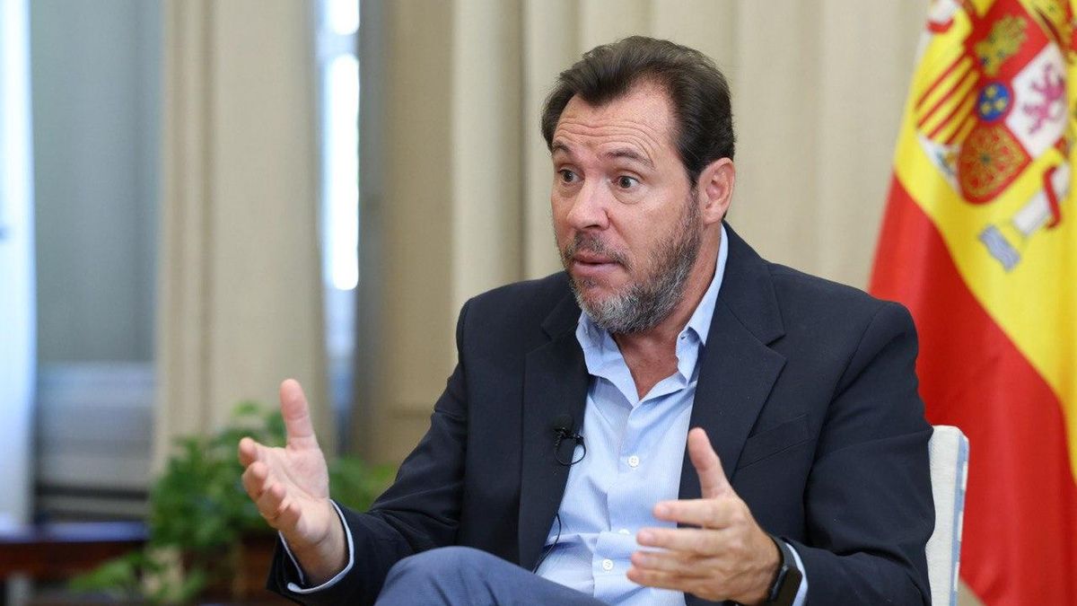 El ministro de Transportes, Óscar Puente.