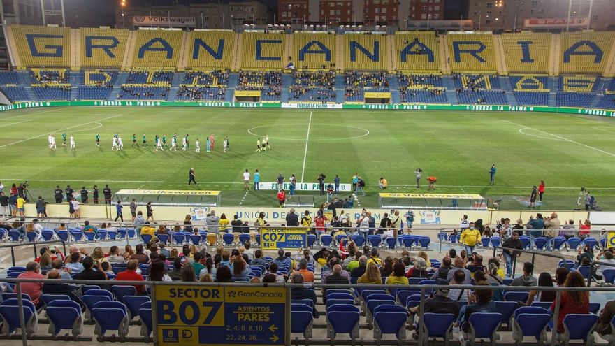 La UD Las Palmas no tocará el césped del Estadio Gran Canaria antes del derbi