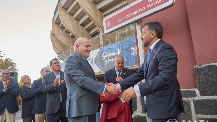 El CD Tenerife ya tiene su Avenida en Santa Cruz