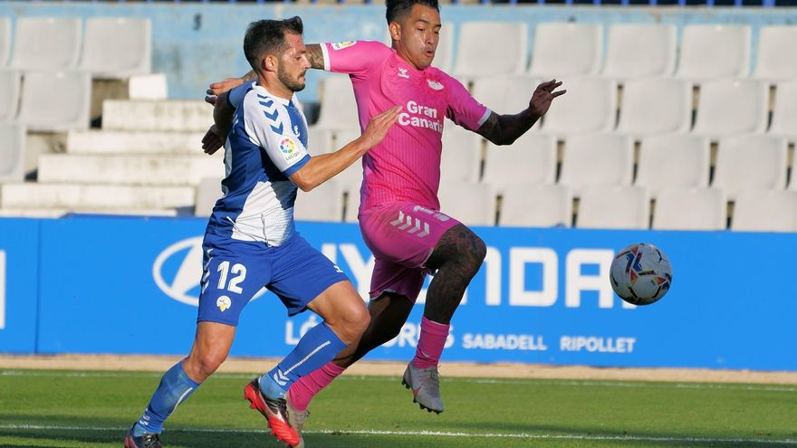 Las Palmas prepara la doble cita casera ante Mirandés y Sporting