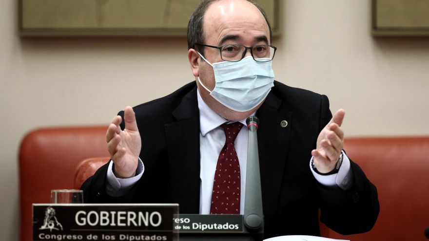El ministro de Política Territorial y Función Pública, Miquel Iceta