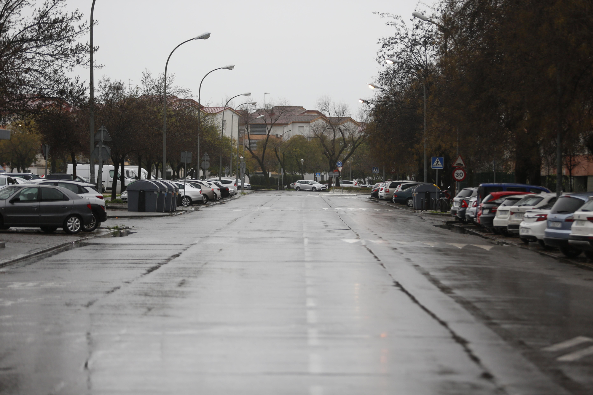 La borrasca Leonardo a su paso por Córdoba