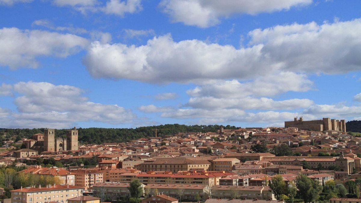 Panorámica de Sigüenza, en Guadalajara