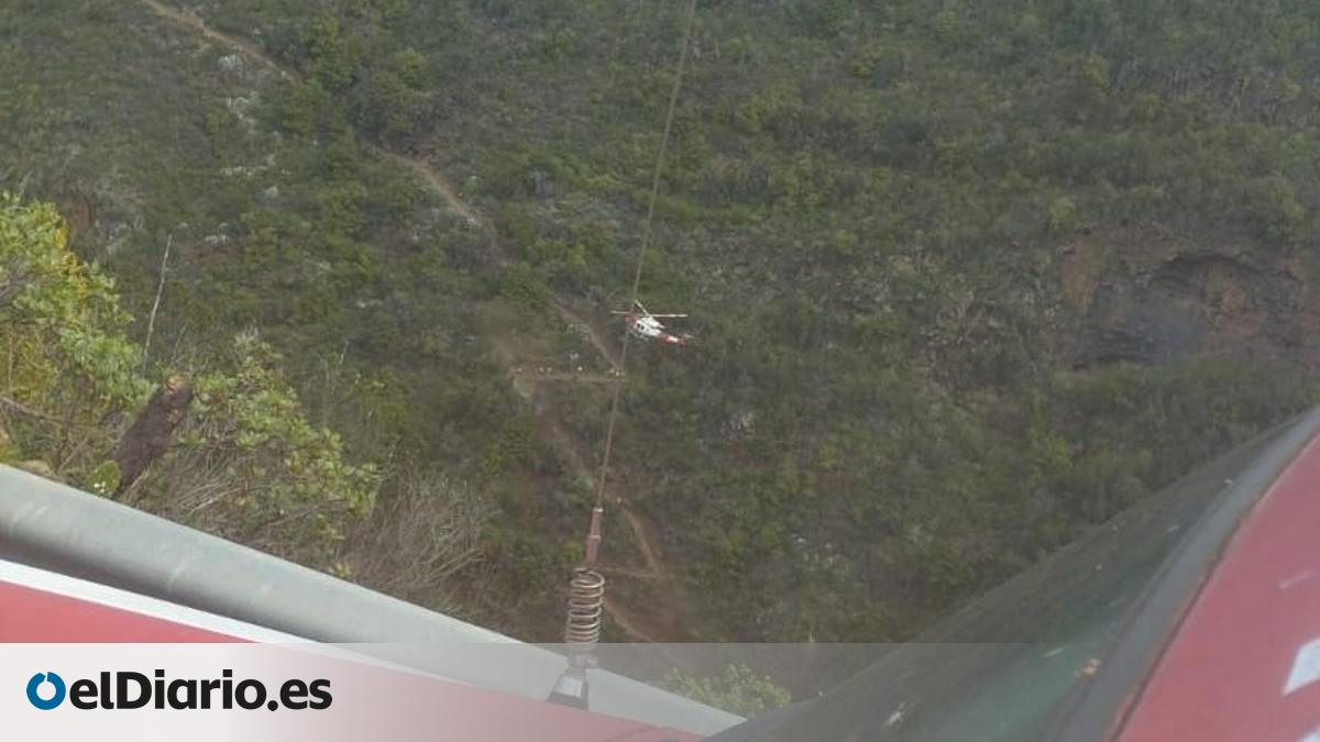 Rescatada en helicóptero una mujer herida tras sufrir una caída en un ...