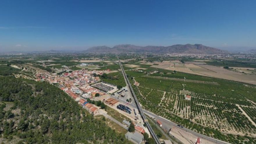Nueva fuga de agua en el acueducto Tajo-Segura, esta vez en un sifón del postrasvase en Orihuela