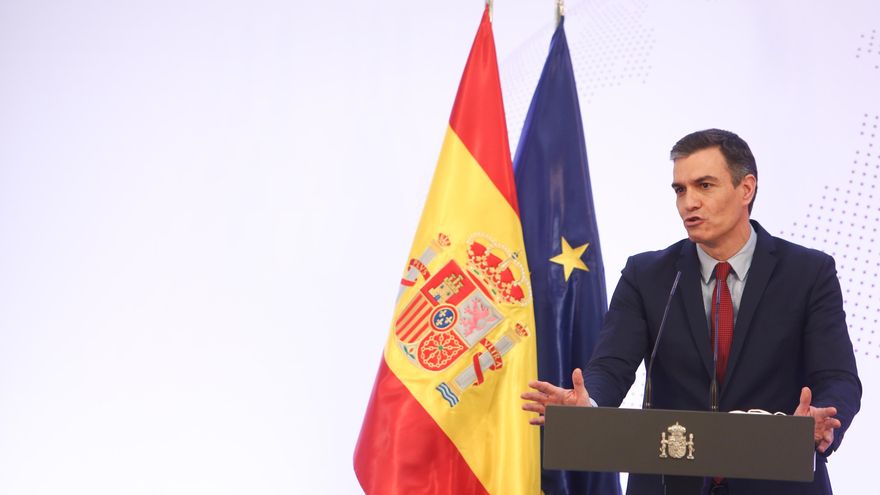 El presidente del Gobierno, Pedro Sánchez;