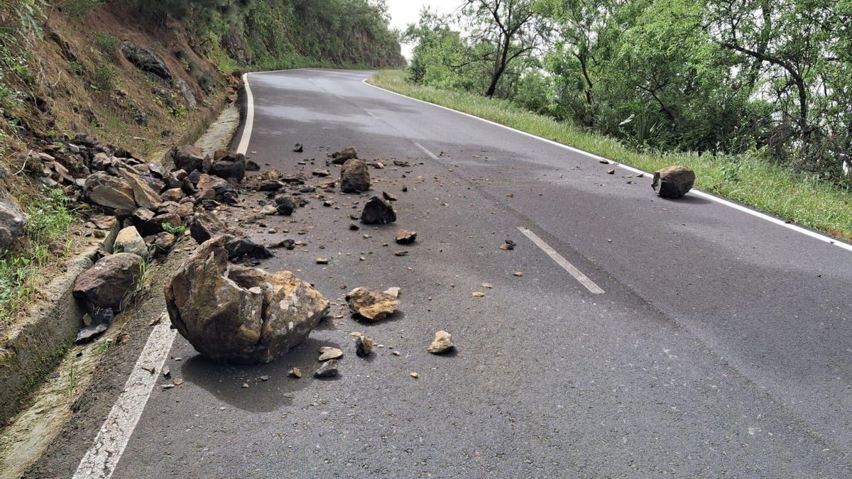 El Gobierno mantiene en La Palma la prealerta por riesgo de desprendimientos