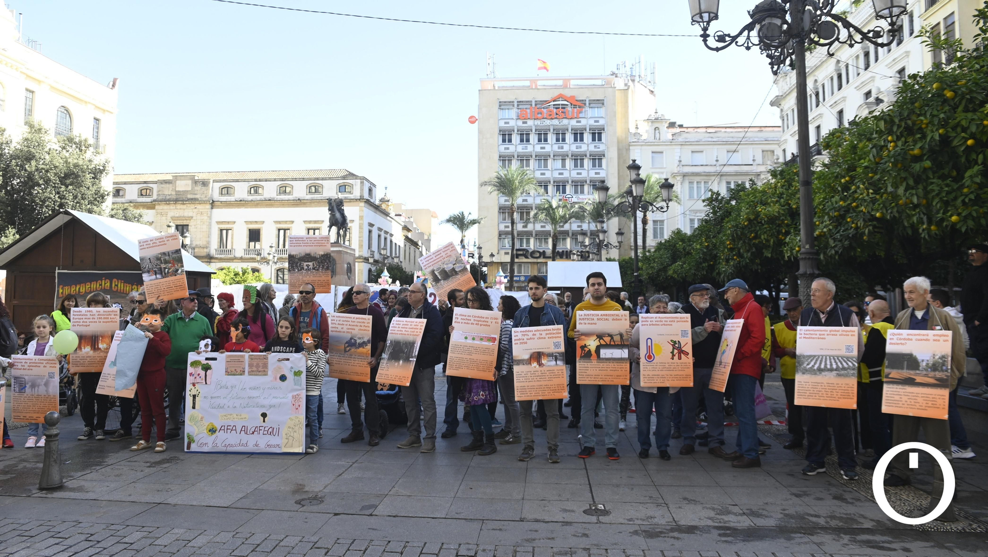 Ciudadanía cordobesa exige a todas las instituciones medidas concretas y urgentes contra el cambio climático