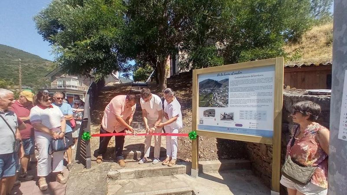 'De la braña al carbón', la ruta patrimonial de Caboalles de Abajo ya es una realidad