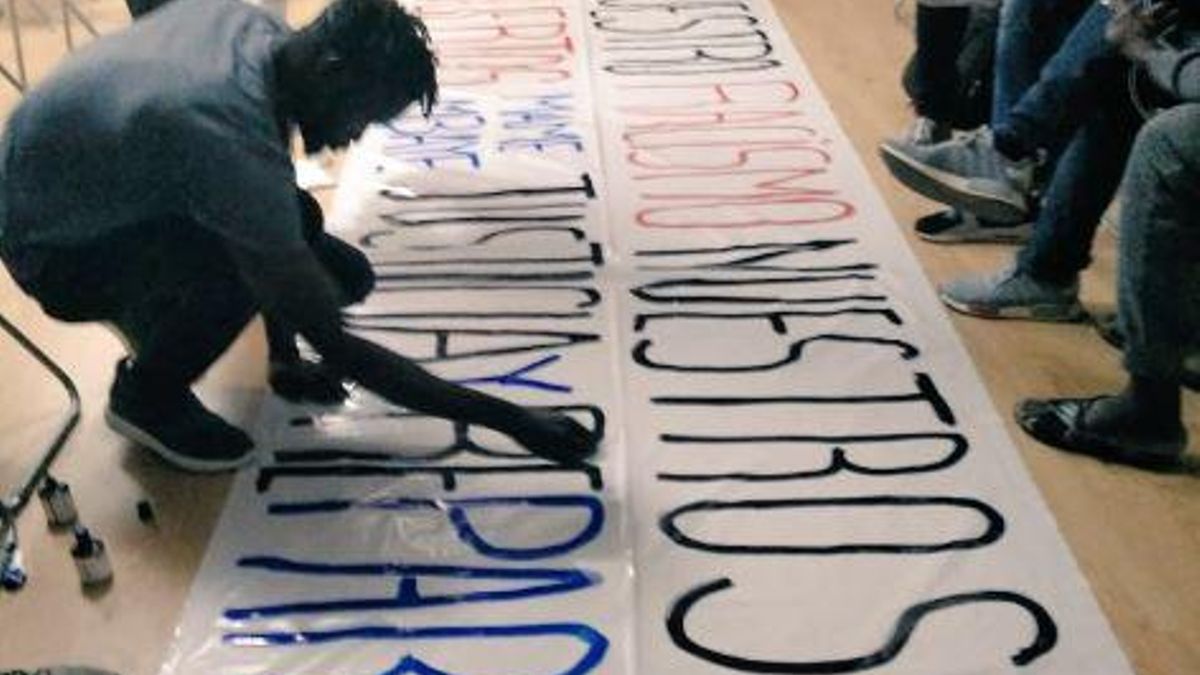 Jornadas del Sindicato de Manteros en el Reina Sofía