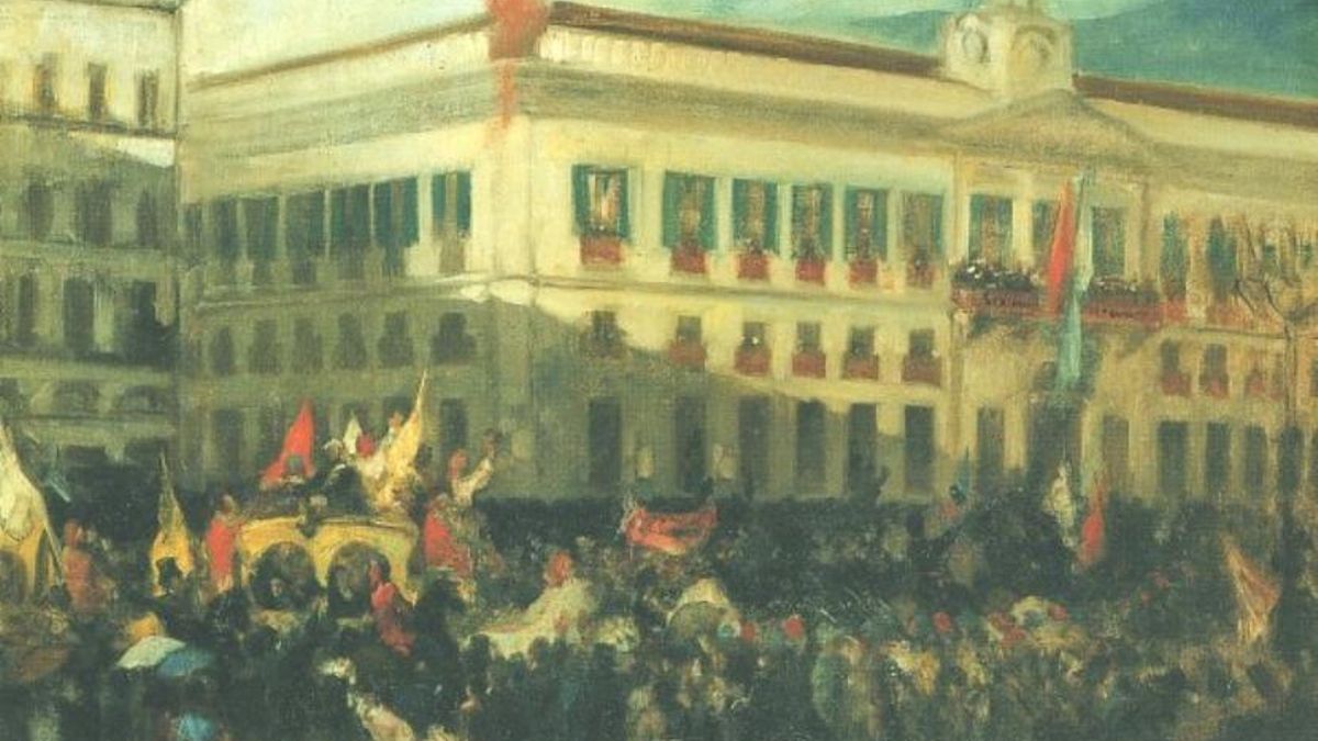 Screenshot 2026 10 05 at 18 39 05 Manifestación frente a la Puerta del Sol tras la Revolución de 1868
