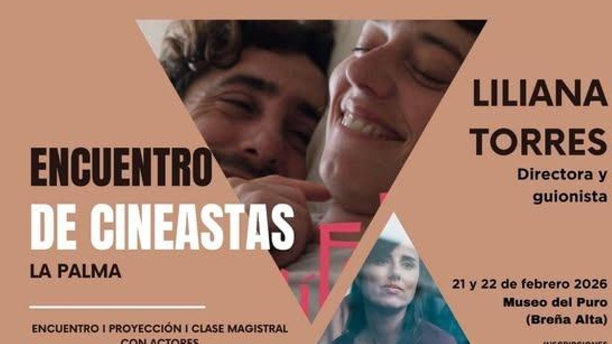 Liliana Torres protagoniza el ‘Encuentro de Cineastas en La Palma’
