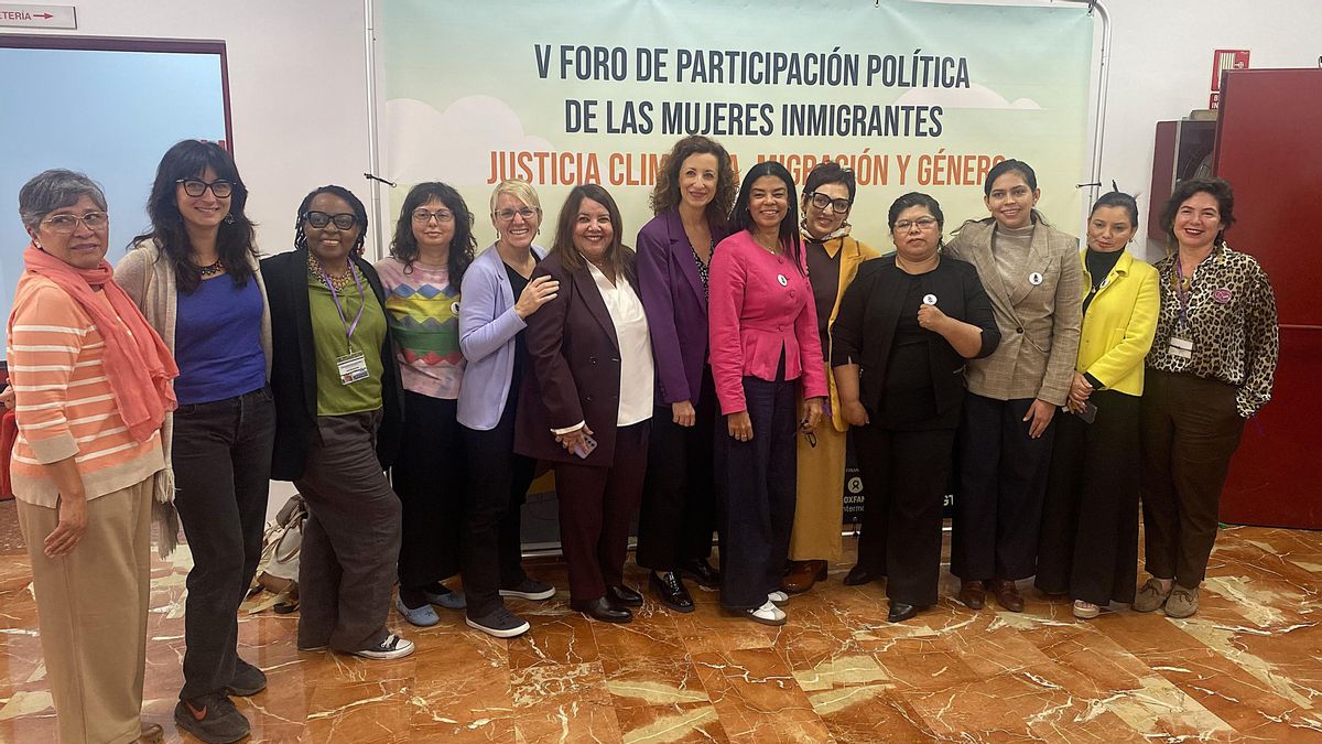 Mujeres activistas, lideresas y representantes institucionales de diversos países participan en València en el V Foro de Participación Política de Mujeres Inmigrantes.