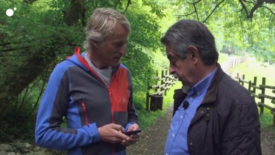 Jesús Calleja y Revilla hablan en el regreso de Volando voy a Cuatro