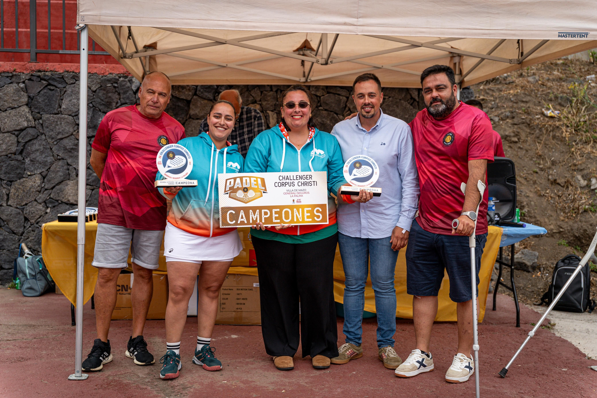 Villa de Mazo concluye el IV Challenger Corpus Christi de pádel con récord de participación.