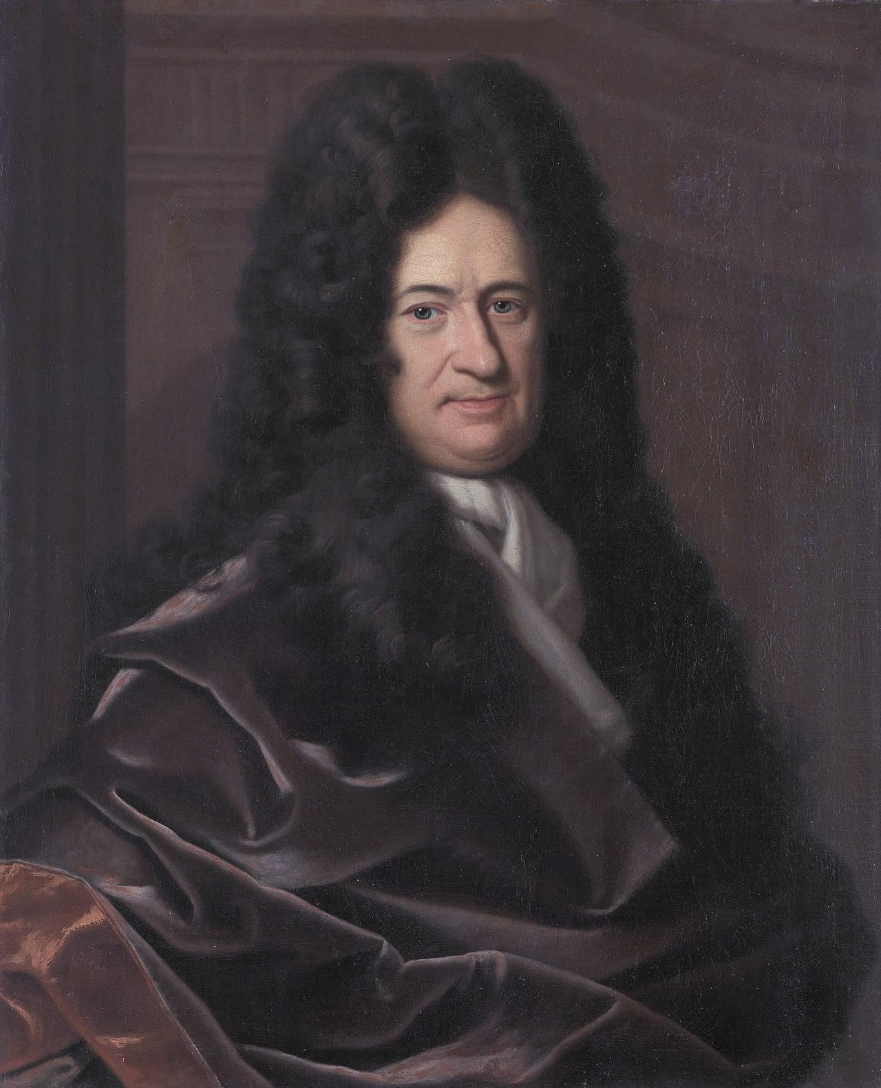 Gottfried Wilhelm Leibniz, por  Bernhard Christoph Francke | Wikipedia