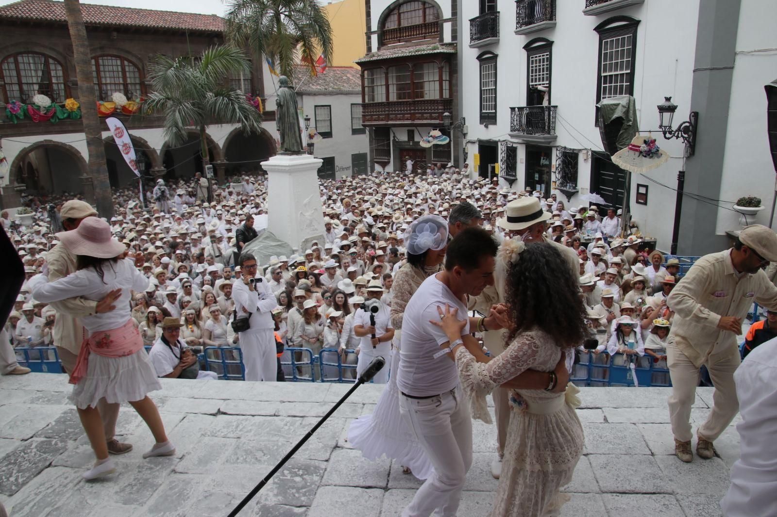 Ritmo en la Plaza de España.