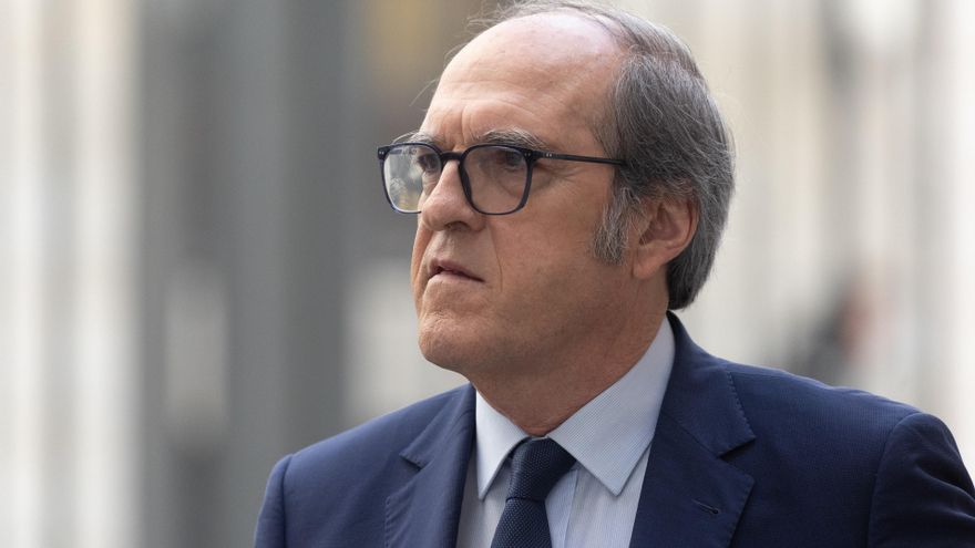 El Defensor del Pueblo, Ángel Gabilondo, a su llegada para hacer entrega del Informe anual 2023.