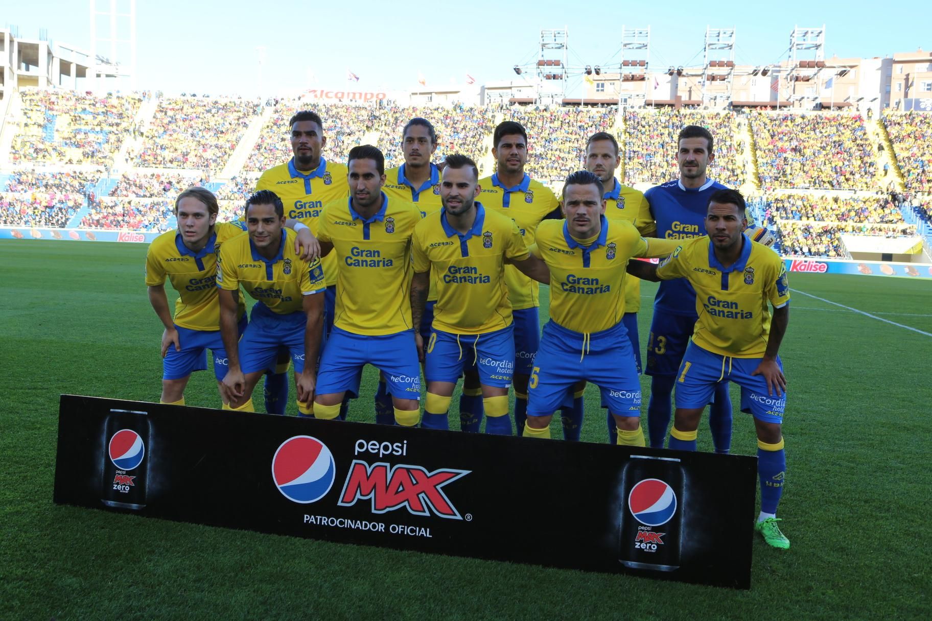 Imagen del partido entre la UD Las Palmas y el Sevilla FC. Alejandro Ramos.