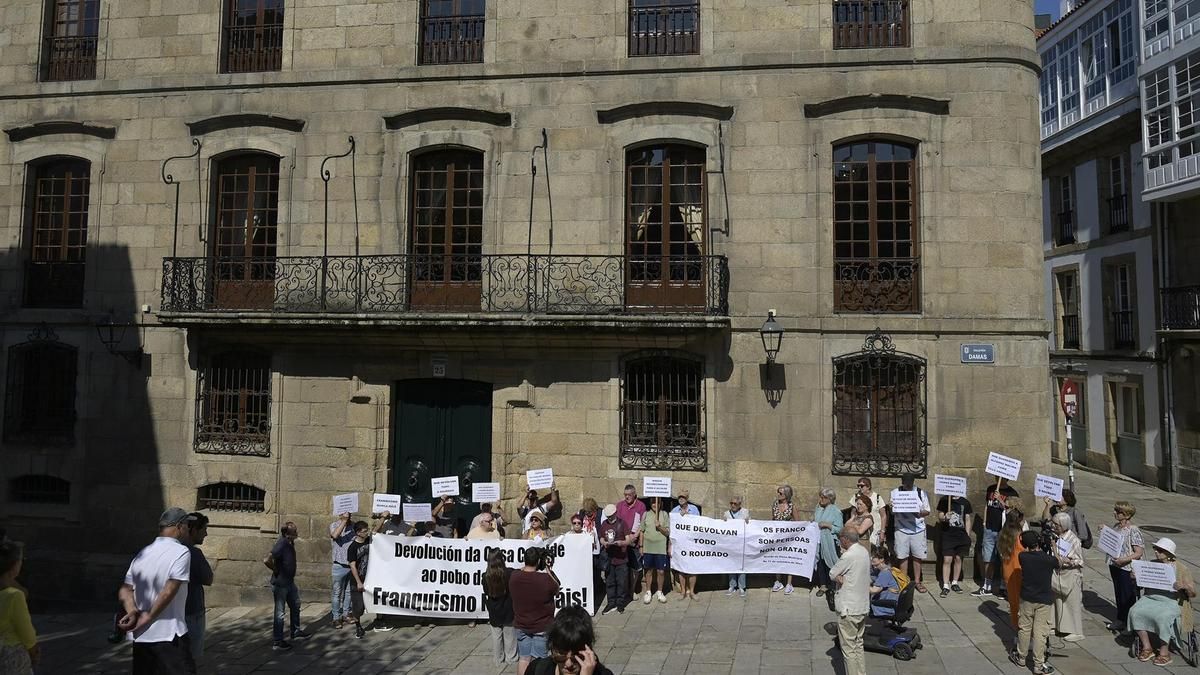 El Ayuntamiento de A Coruña lleva a pleno anular los acuerdos por los que la Casa Cornide pasó a ser de los Franco