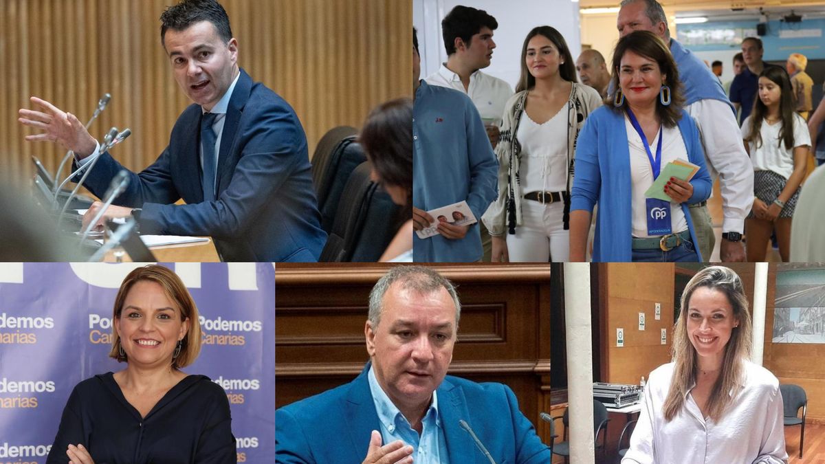 Candidatos al Congreso por las dos circunscripciones de Canarias de cara al 23J
