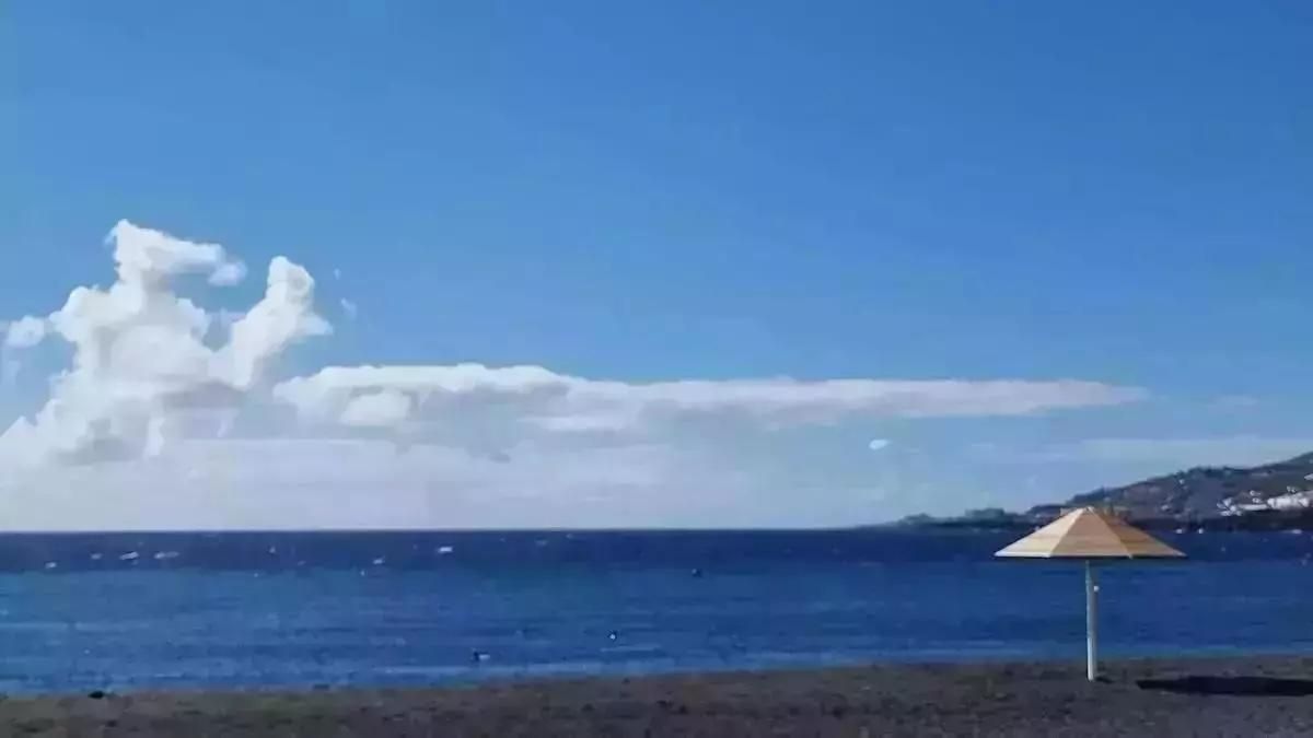 Poco nuboso  este jueves con intervalos en zonas bajas del este de La Palma