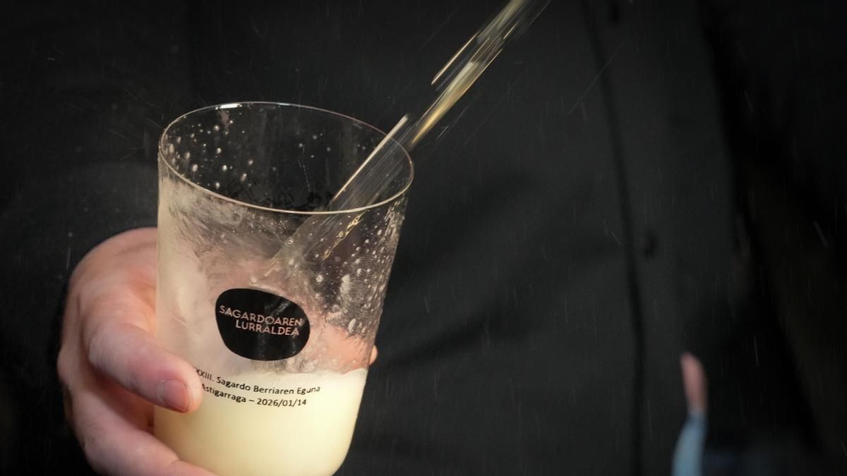 Arranca la temporada de sidrerías en Euskadi con 3,1 millones de litros con denominación de origen