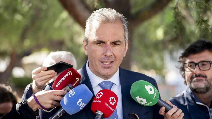 El portavoz de Vox en el Ayuntamiento de Madrid, Javier Ortega Smith, ofrece declaraciones a la prensa en septiembre de 2025, en Madrid (España).