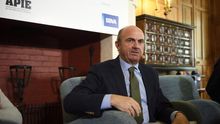 Guindos, este martes en la UIMP.