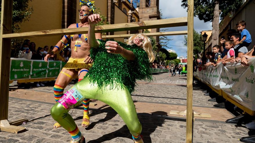 Carrera de Tacones en Gáldar.