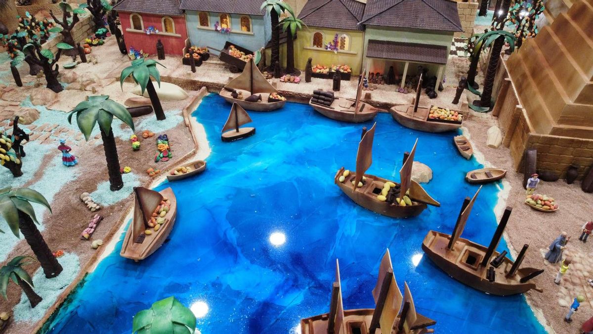 Belén de Chocolate de Rute.