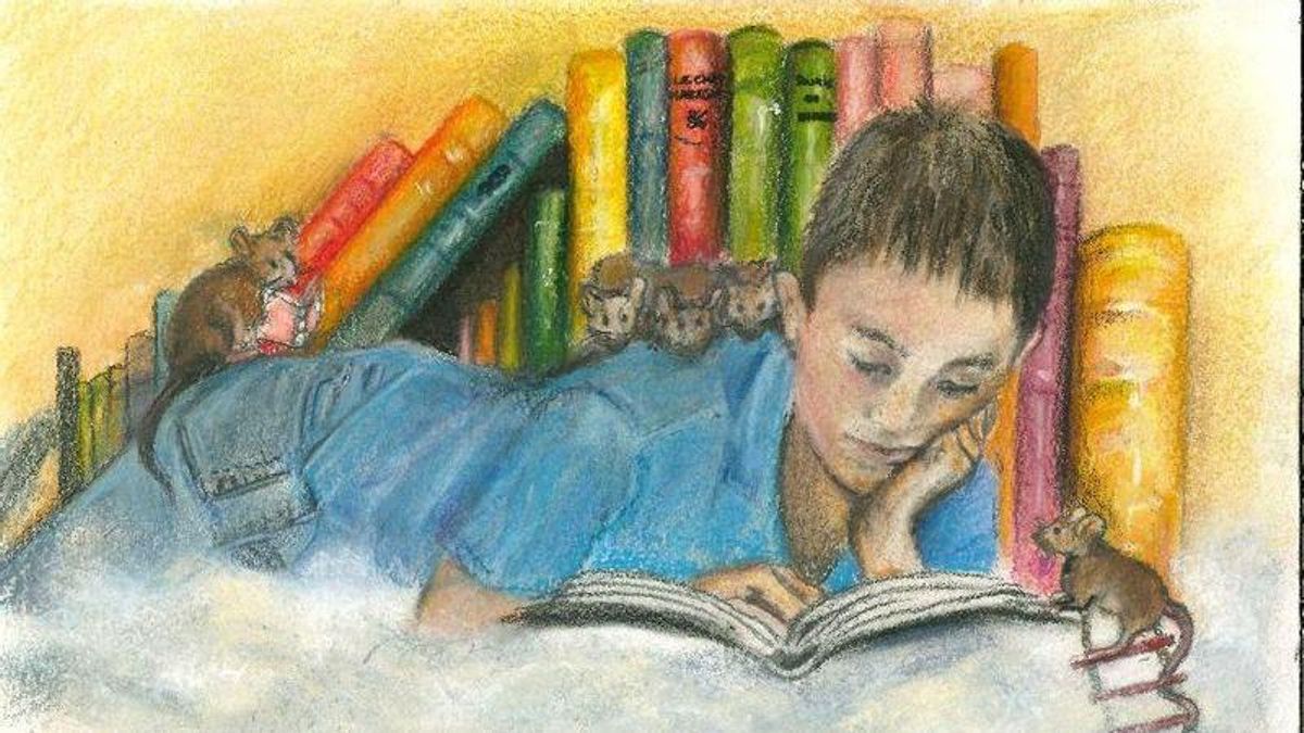 Ilustración de Carmen Ordás para el libro escrito por Mercedes G. Rojo 'El arca peregrina de San José'.