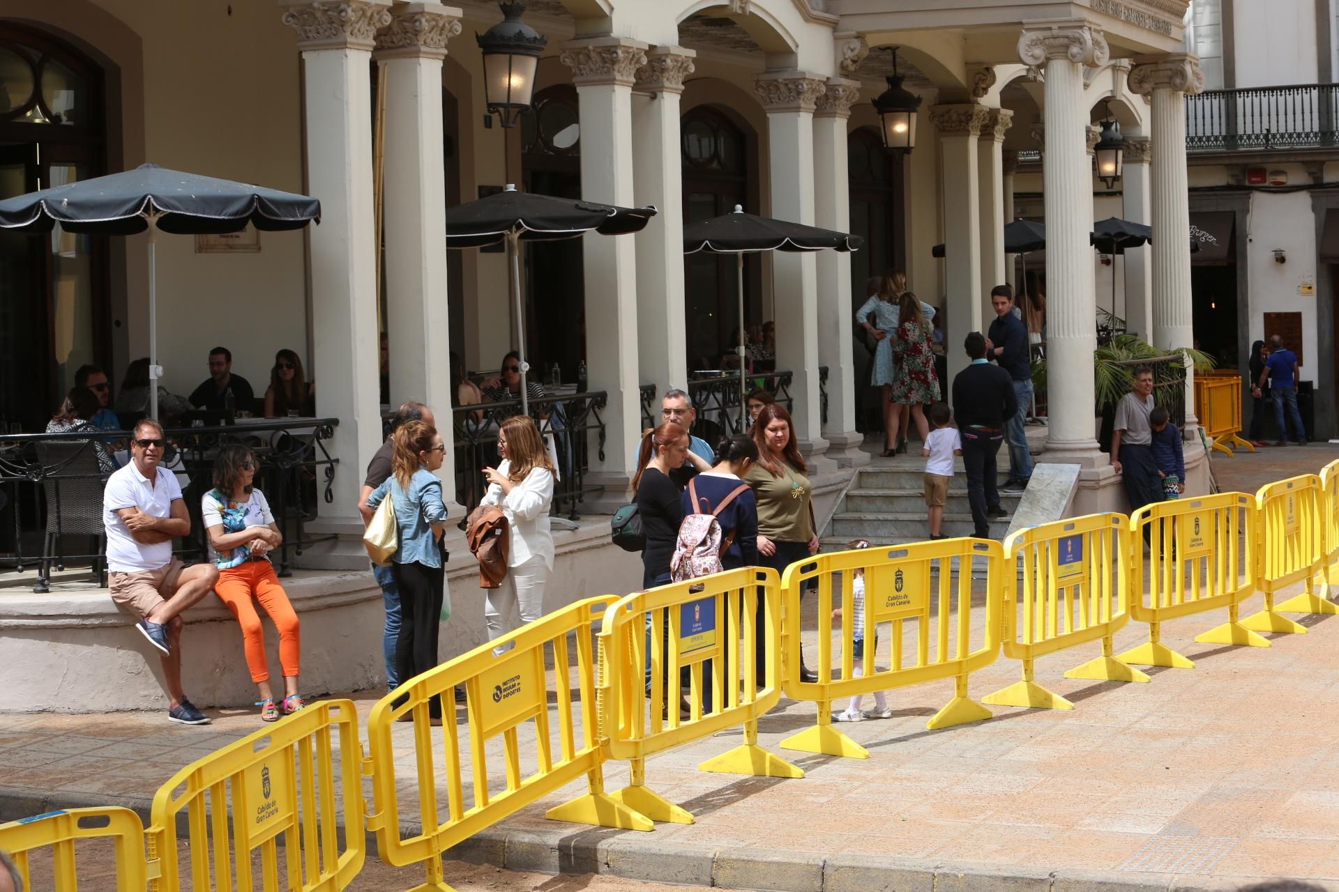 La capital grancanaria se convierte en Casablanca para el rodaje de 'Allied' (Alejandro Ramos)