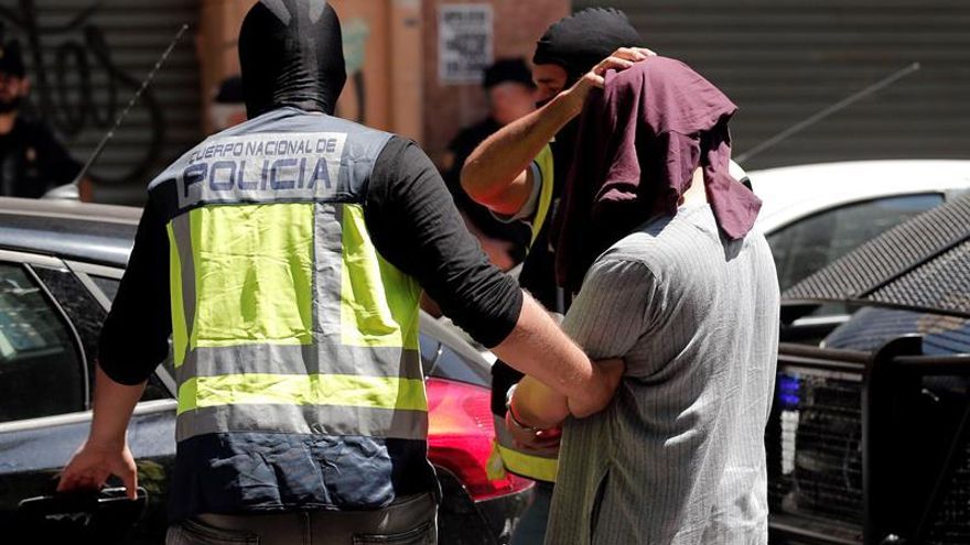 Imagen del detenido en Benetússer
