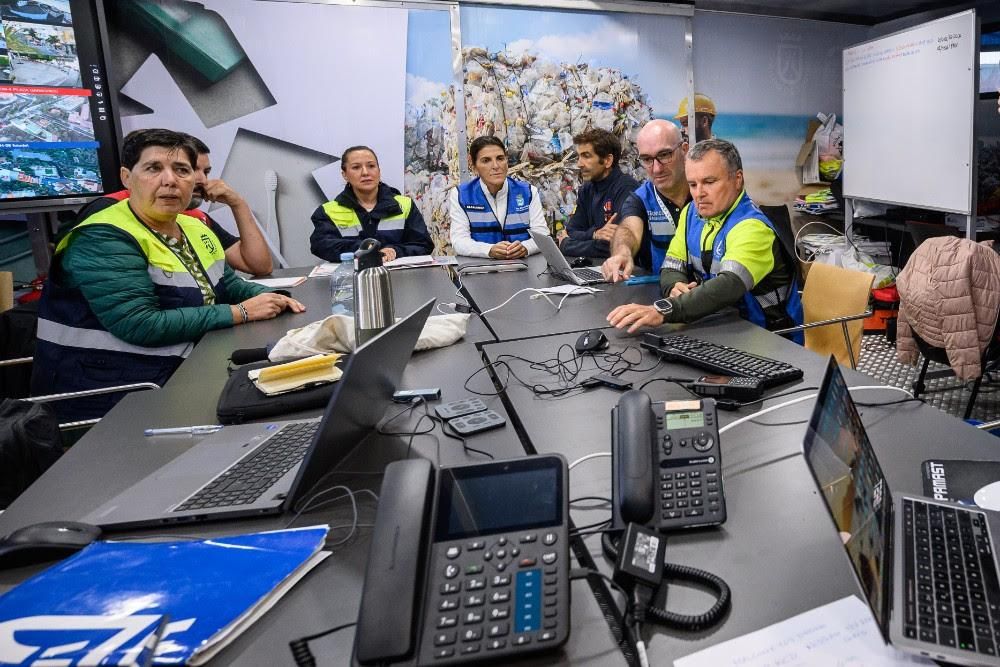 Reunión del CECOPIN, en el que estuvo representada en todo momento ENDESA, con Beatriz Rafols y Jorge Blanco conectados de forma telemática.