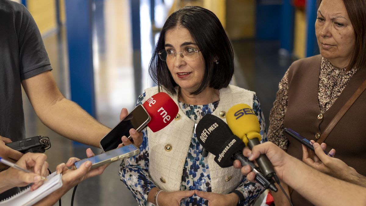 La alcaldesa de Las Palmas de Gran Canaria, Carolina Darias (PSOE), en declaraciones a los medios este viernes.