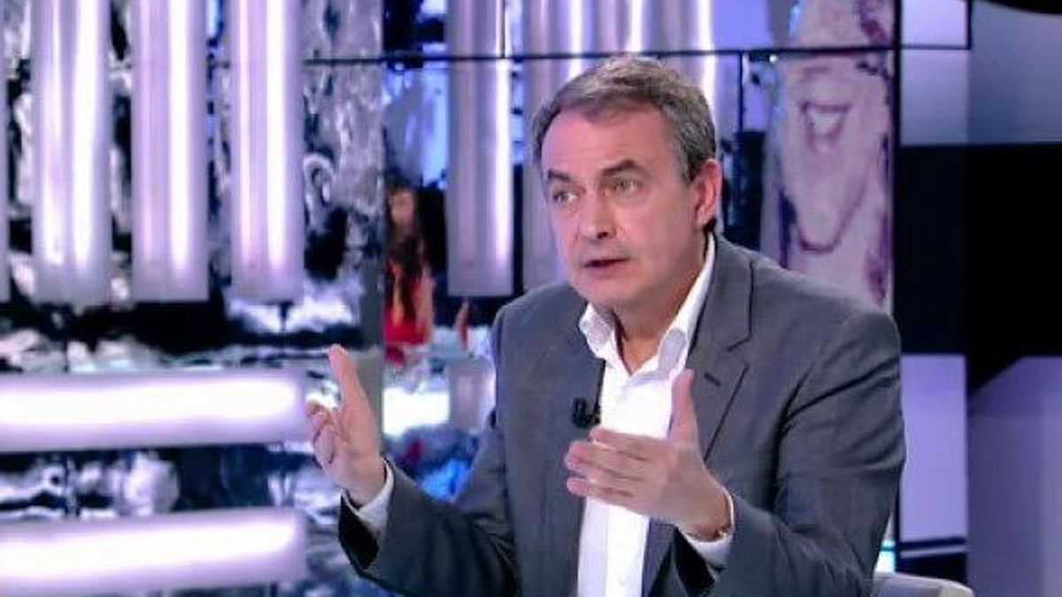 José Luis Rodríguez Zapatero, en 'El Objetivo' de LaSexta.