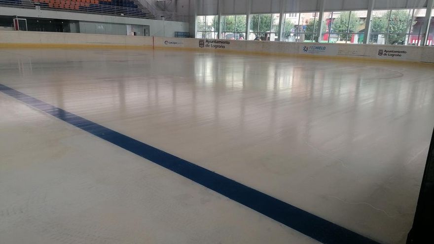 La Pista de Hielo de Logroño reabre el viernes para la práctica libre