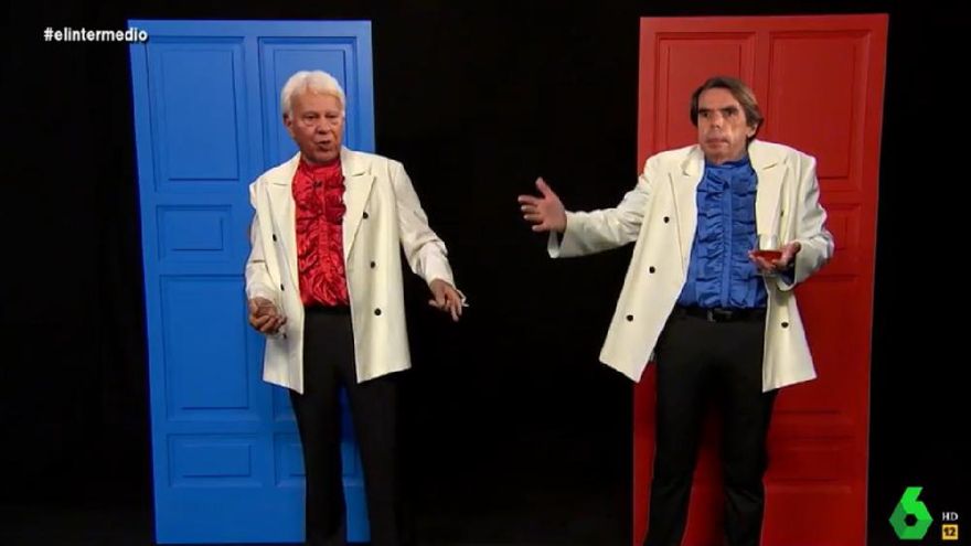 Aznarito y Felipón volvieron a 'El Intermedio' ensalzando la Constitución: "Es el kamasutra de la democracia"