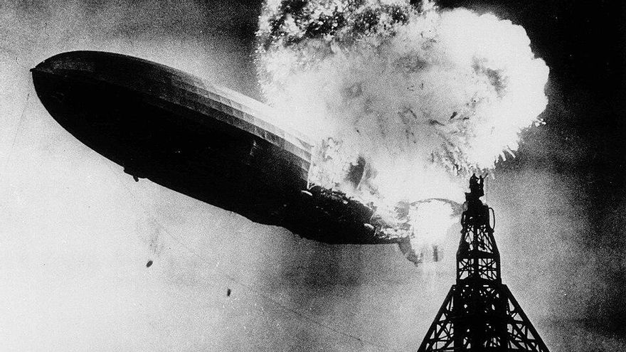 35 muertos en menos de un minuto a bordo de un zepelín: el terrible accidente que acabó con la "era del dirigible"