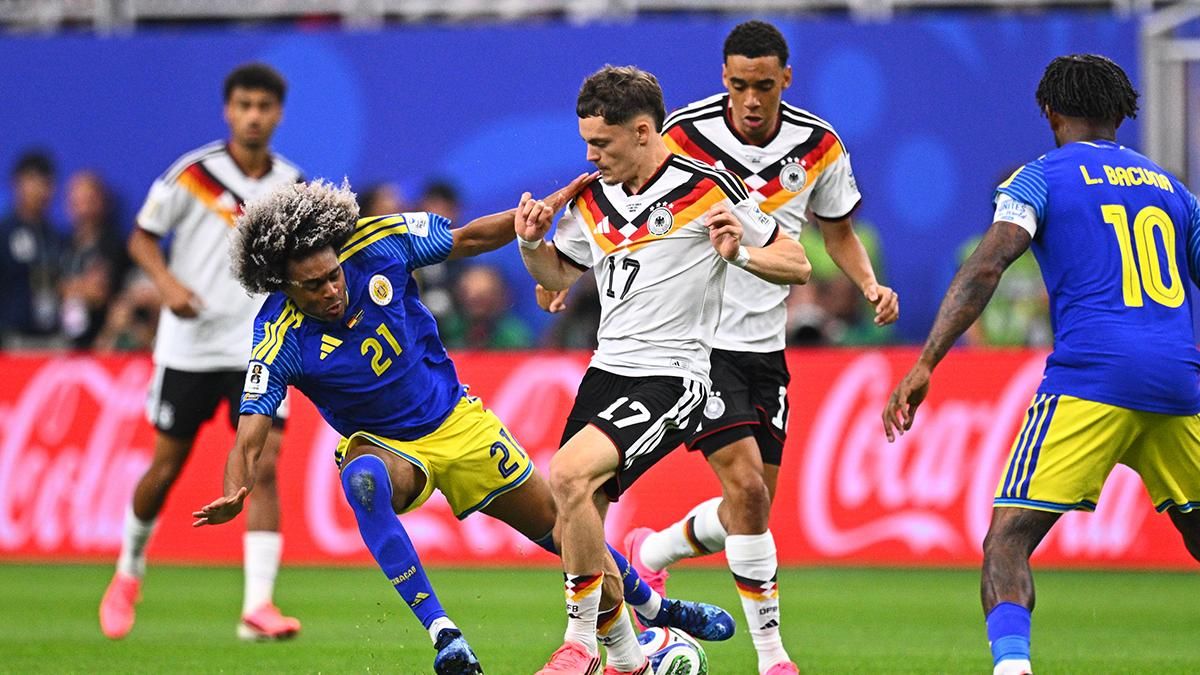 Imagen del partido del Mundial 2026 entre Alemania y Curazao