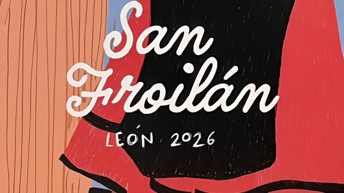 El cartel ganador de las fiestas de San Froilán de León se centra este año 2026 en ‘Los colores de la tradición’