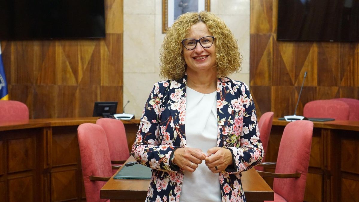 Nieves Hernández, consejera de Acción Social del Cabildo de La  Palma.