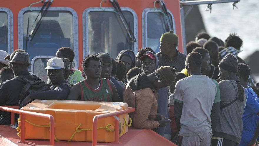 Noviembre, el mes con más llegadas de migrantes a Canarias en lo que va de año, con una cifra de  7.338 personas